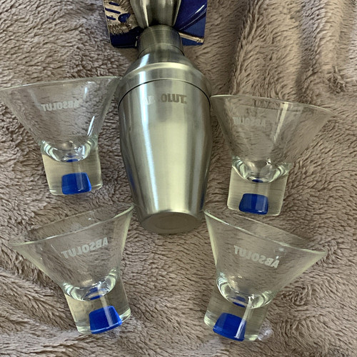 Absolut 5pc cocktail shaker - absolut,