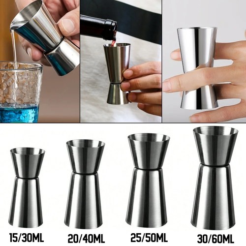 Stainless steel measuring - steel, cup