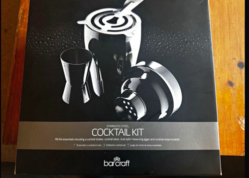 Bar craft 4pc - stainless, steel