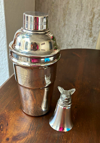 Silver plate cocktail - silver,