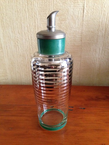 Art deco green - art,
