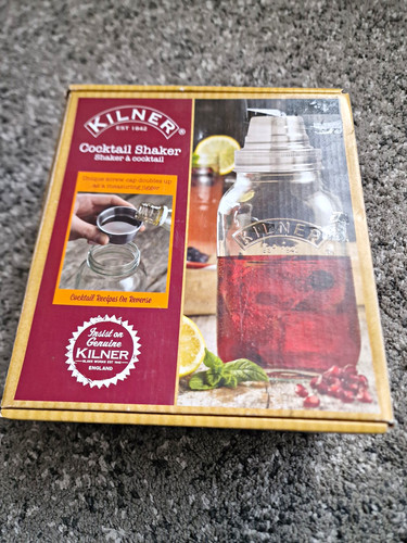 Kilner 3pc glass cocktail - 1l,