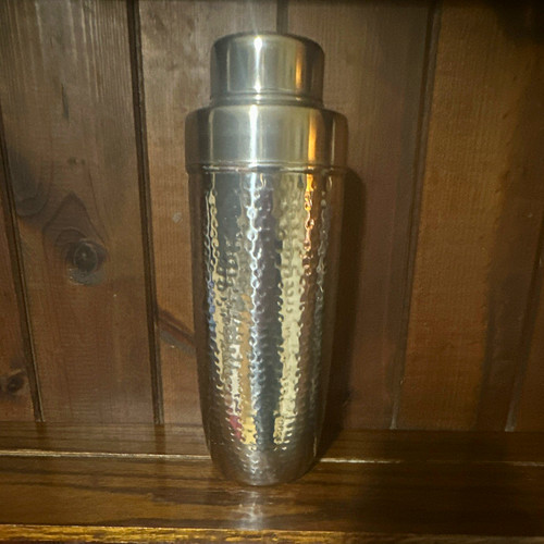 Vintage hammered silver metal - vintage,