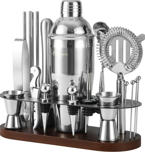 Piece cocktail shaker - 23-piece, set