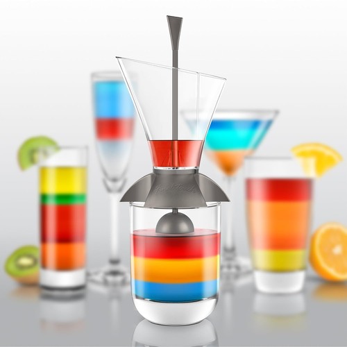 Cocktail accessories rainbow - cocktail,