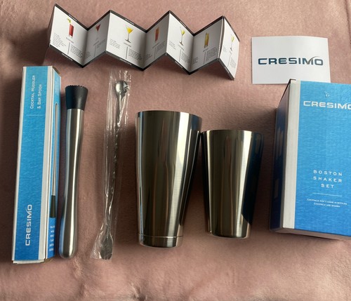 Cocktail shaker set with - shaker,