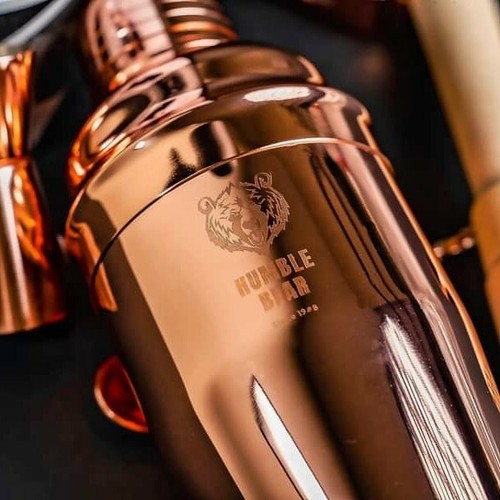 Copper cocktail shaker - cocktail, 5