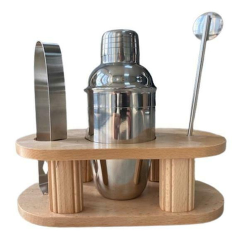 Piece cocktail shaker - 3, maker