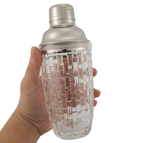 13oz glass cocktail shaker - 13oz, set