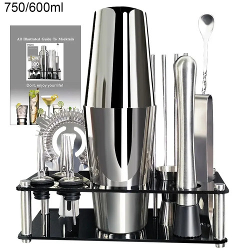 Cocktail shaker set stainless - shaker,